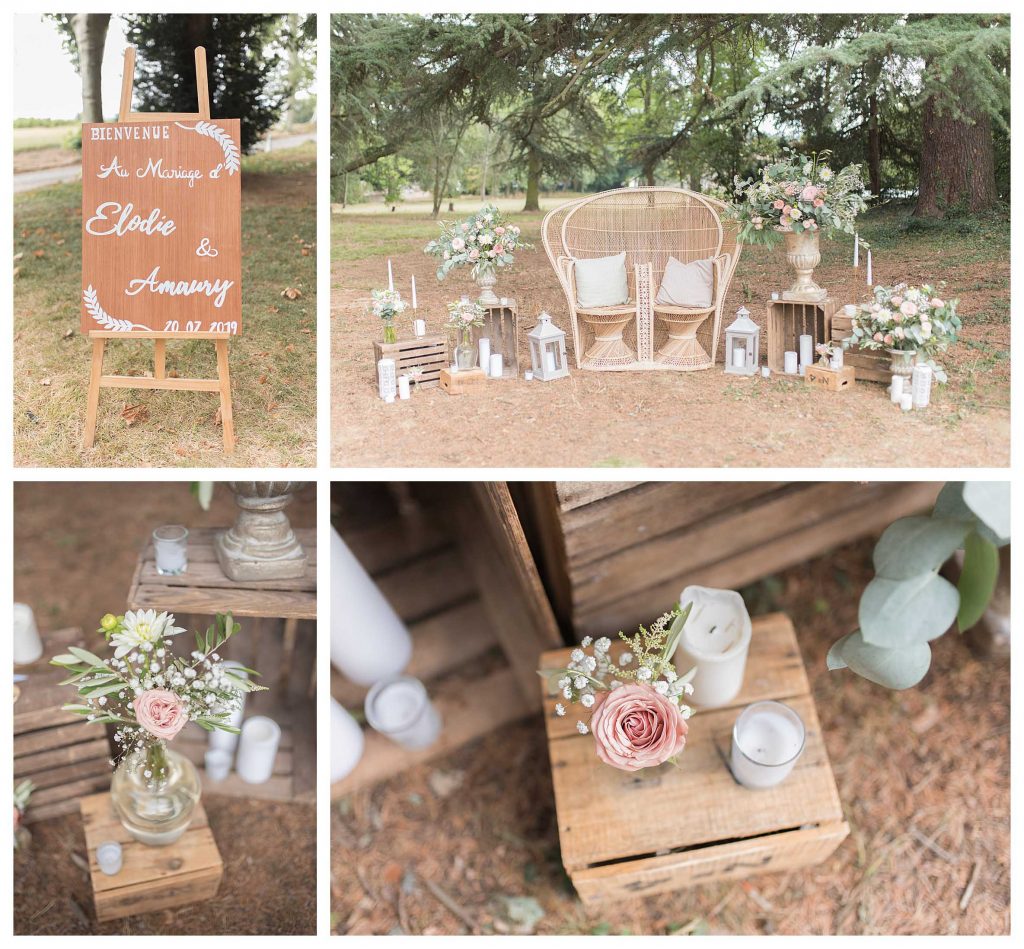 décoration mariage château des ravatys