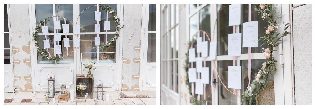 plan de table mariage